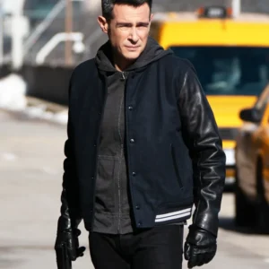 FBI S07 John Boyd Bomber Varsity Jacket Side