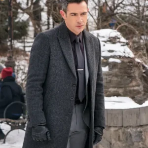 FBI S07 John Boyd Wool Coat Front