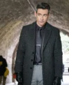 FBI S07 John Boyd Grey Wool Coat