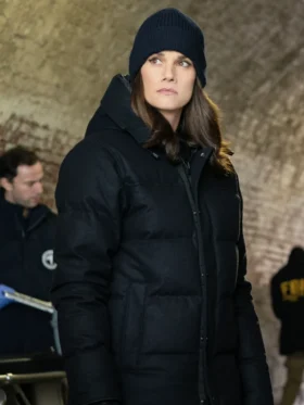 FBI S07 Missy Peregrym Black Puffer Jacket