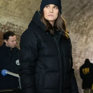 FBI S07 Missy Peregrym Black Puffer Jacket