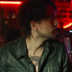 Final Destination Bloodlines 2025 Richard Harmon Black Jacket Side