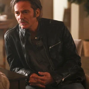 Fire Country S03 Billy Burke Black Jacket Back