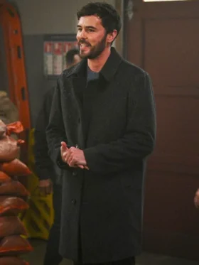 Fire Country S03 Blake Lee Black Coat Side