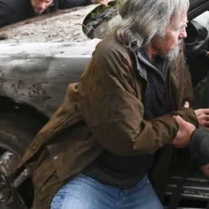 Fire Country S03 Jeff Fahey Brown Jacket