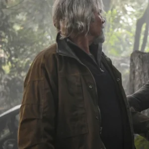 Fire Country S03 Jeff Fahey Brown Jacket Side