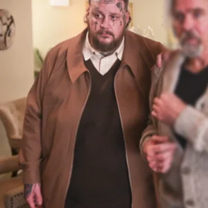 Fire Country S03 Jelly Roll Brown Jacket Side