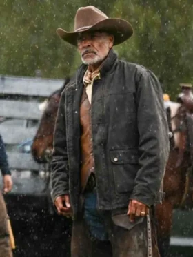 Fire Country S03 Phil Morris Cotton Jacket Side