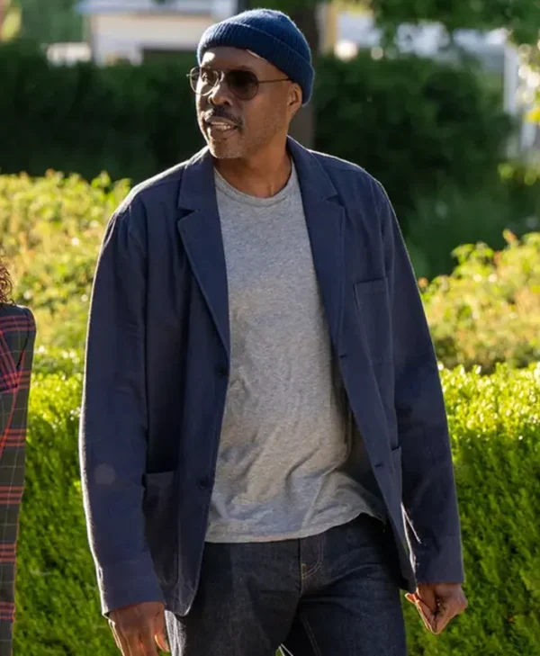 Forever S01 Wood Harris Blue Blazer