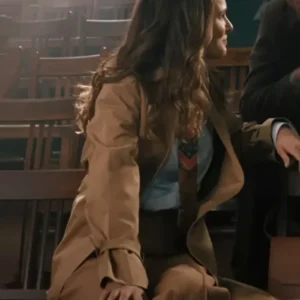 Fountain of Youth 2025 Natalie Portman Brown Suiting Coat
