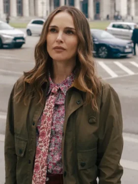 Fountain of Youth 2025 Natalie Portman Cotton Jacket Front