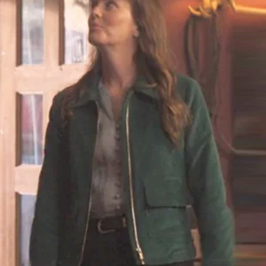 Good Cop Bad Cop S01 Lou Hickman Green Jacket Side