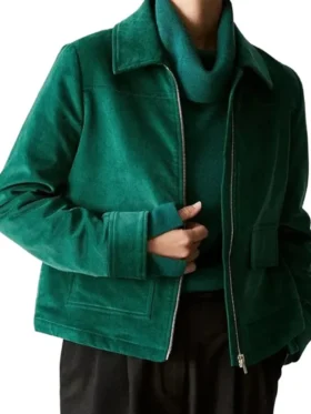 Good Cop Bad Cop S01 Lou Hickman Green Jacket