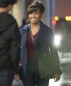 Grey's Anatomy S21 Alexis Floyd Blue Coat
