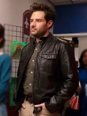 Grosse Pointe Garden Society S01 Ben Rappaport Leather Jacket