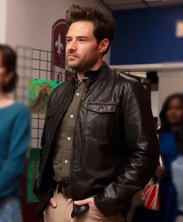 Grosse Pointe Garden Society S01 Ben Rappaport Leather Jacket
