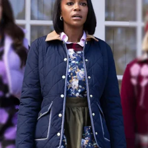 Grosse Pointe Garden Society S01 Catherine Blue Jacket Side