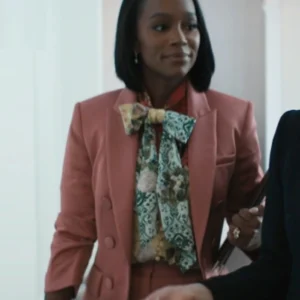 Grosse Pointe Garden Society S01 Catherine Pink Blazer Front