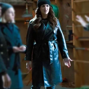 Grosse Pointe Garden Society S01 Melissa Fumero Black Coat Side