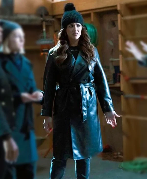 Grosse Pointe Garden Society S01 Melissa Fumero Black Coat Side