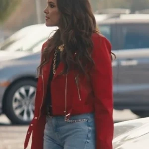 Grosse Pointe Garden Society S01 Melissa Fumero Red Jacket Front