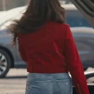 Grosse Pointe Garden Society S01 Melissa Fumero Red Jacket