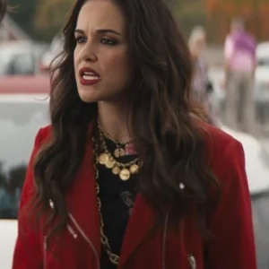 Grosse Pointe Garden Society S01 Melissa Fumero Red Jacket Back