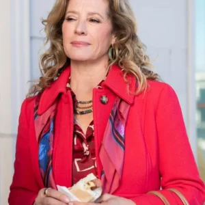 Grosse Pointe Garden Society S01 Patty Red Coat Back