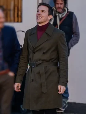 Happiness S01 Harry McNaughton Brown Coat Side