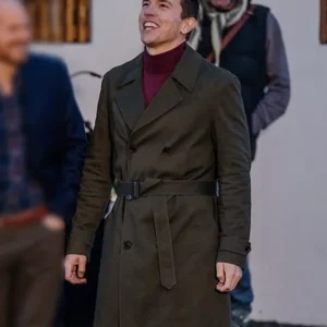 Happiness S01 Harry McNaughton Brown Coat Side