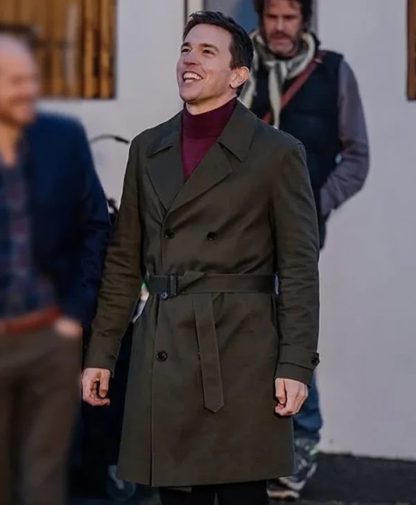 Happiness S01 Harry McNaughton Brown Coat Side