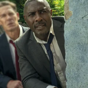 Heads of State 2025 Idris Elba Grey Suit