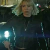 Heads of State 2025 Katrina Durden Black Leather Jacket
