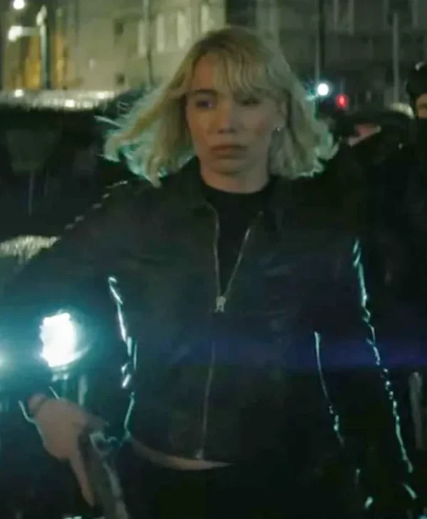 Heads of State 2025 Katrina Durden Black Leather Jacket