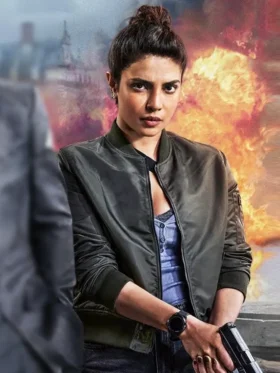 Heads of State 2025 Priyanka Chopra Jonas Bomber Jacket