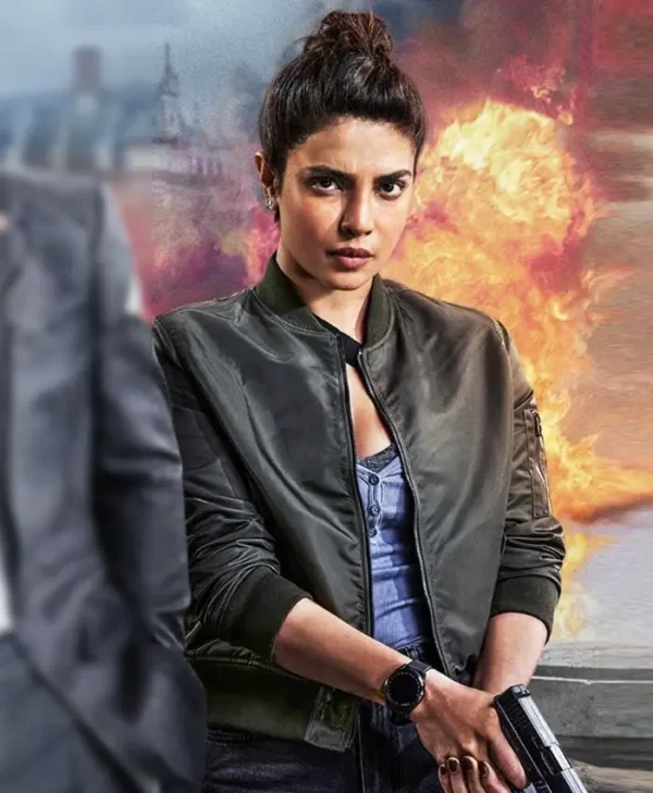 Heads of State 2025 Priyanka Chopra Jonas Bomber Jacket