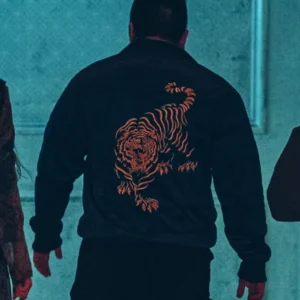 Holy Night Demon Hunters 2025 Ma Dong-seok Blue Satin Jacket