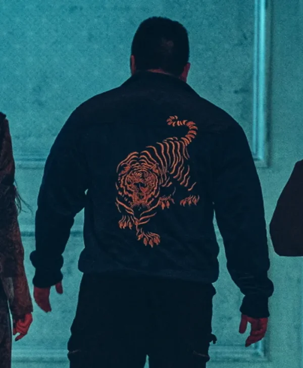 Holy Night Demon Hunters 2025 Ma Dong-seok Blue Satin Jacket