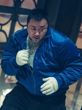 Holy Night Demon Hunters 2025 Ma Dong-seok Blue Jacket