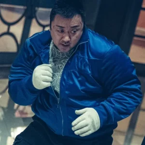 Holy Night Demon Hunters 2025 Ma Dong-seok Blue Jacket