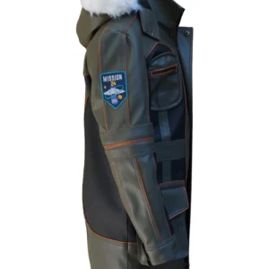 Lost In Space Molly Parker Olive Green Jacket Sale