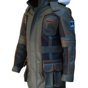 Lost In Space Molly Parker Olive Green Jacket on Sale