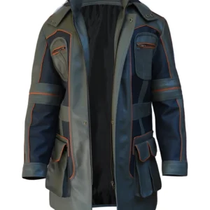 Lost In Space Molly Parker Olive Green Jackets