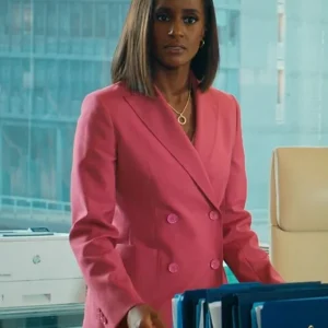 Matlock S01 Skye P. Marshall Pink Blazer Side