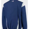 Los Angeles Dodgers blue Polyester jacket Back