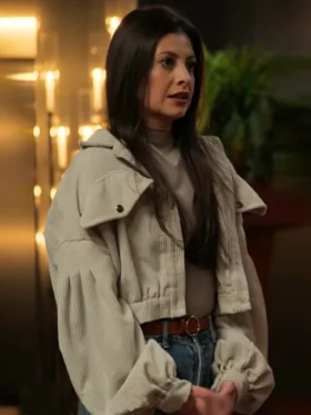 Million Dollar Secret S01 Cara Kies Corduroy Jacket
