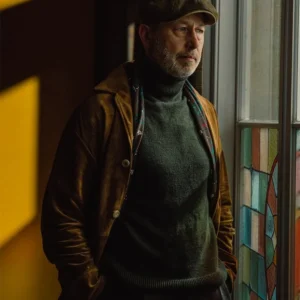 MobLand S01 Daniel Betts Suede Leather Coat