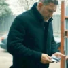 MobLand S01 Tom Hardy Black Wool Jacket Side
