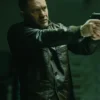MobLand S01 Tom Hardy Bomber Leather Jacket Side