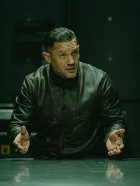 MobLand S01 Tom Hardy Bomber Leather Jacket